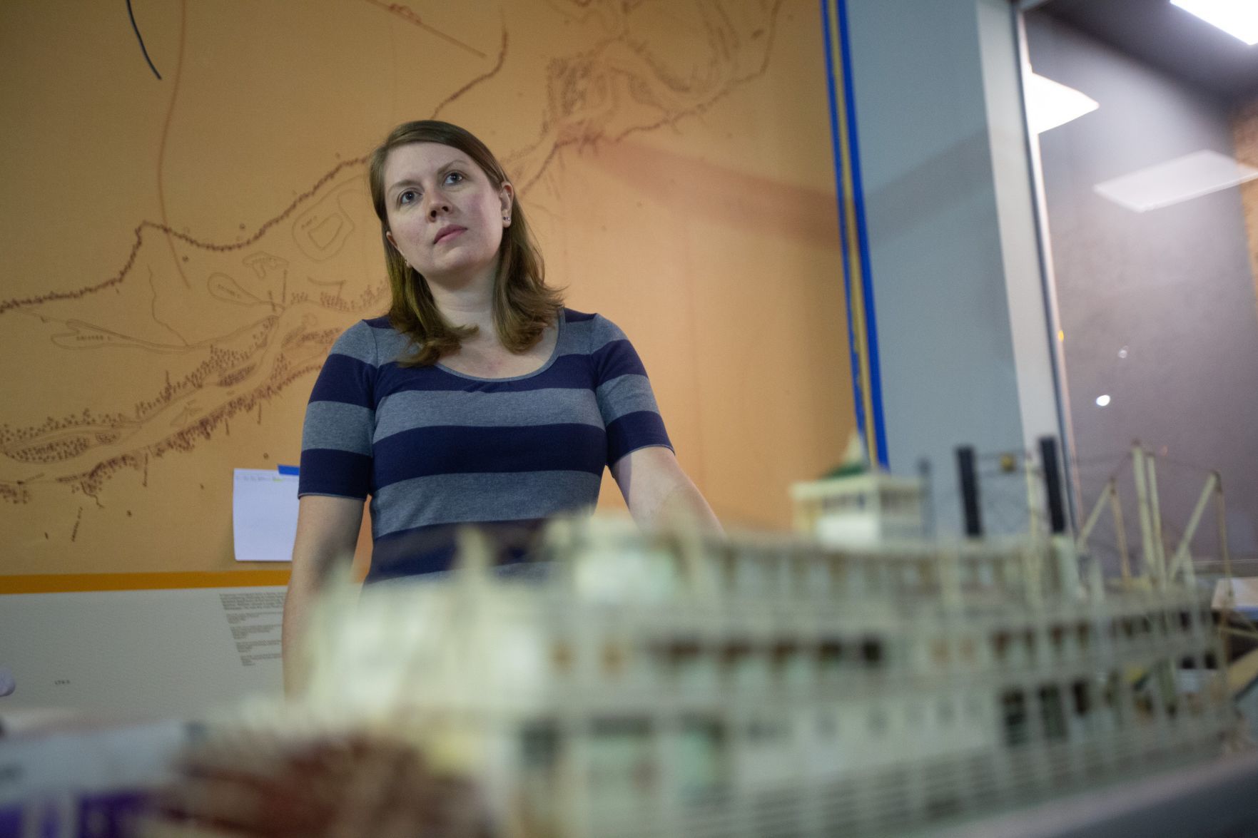 Exhibit team prepares for Mighty Missisippi opening